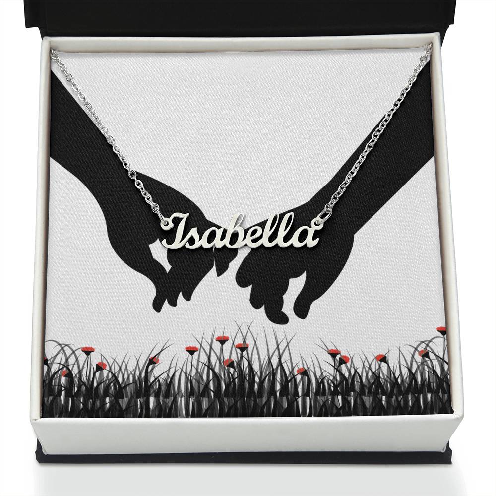 Custom name necklace