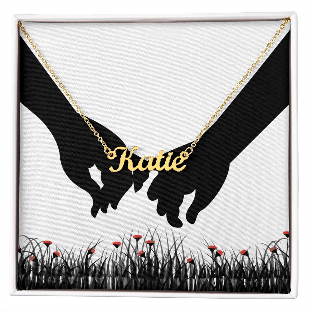 Custom name necklace