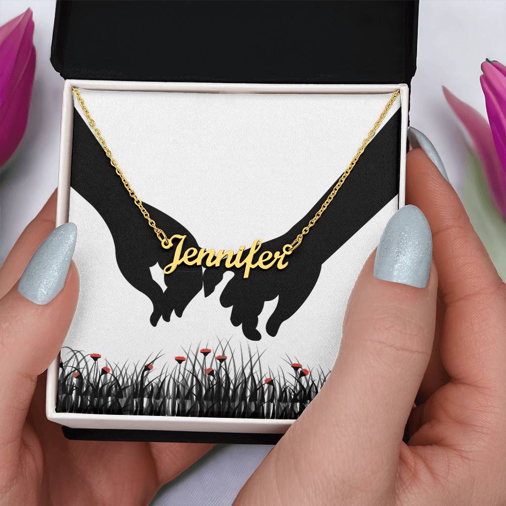 Custom name necklace