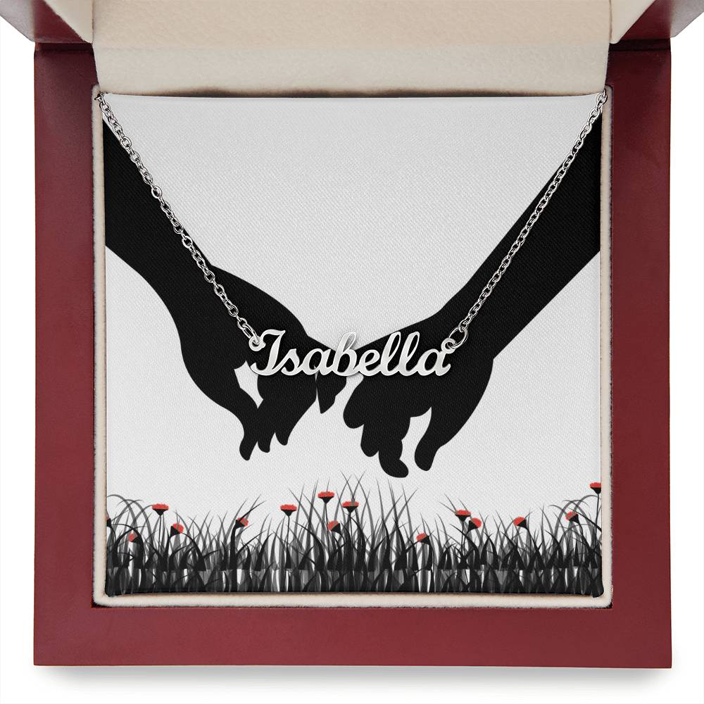 Custom name necklace
