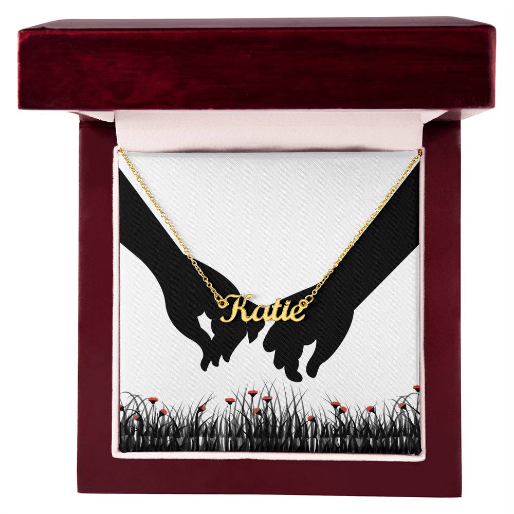 Custom name necklace